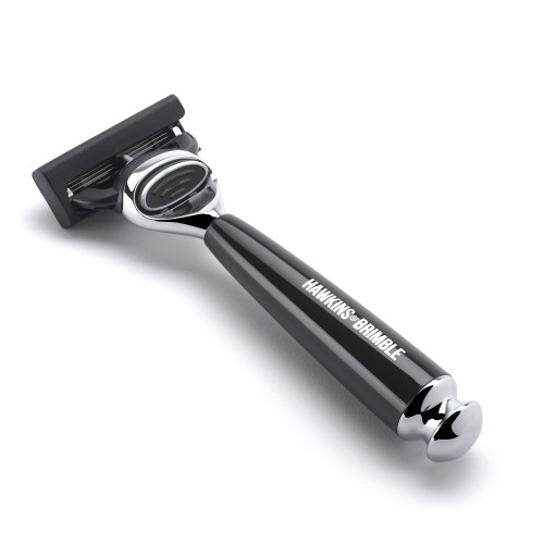 Hawkins & Brimble - Black Razor with Gillette ProGlide Fusion Blade ...