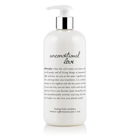 unconditional love firming body emulsion