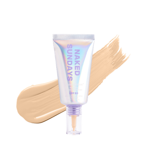 Naked Sundays BeautyScreen SPF50 Peptide Foundation Tint 2.5 Light Neutral