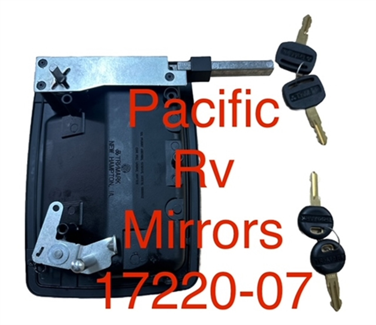 17220-07 Trimark RV Motorhome Entrance Door  Exterior Paddle ONLY with Deadbolt, 36283-01, Read Description Before Ordering