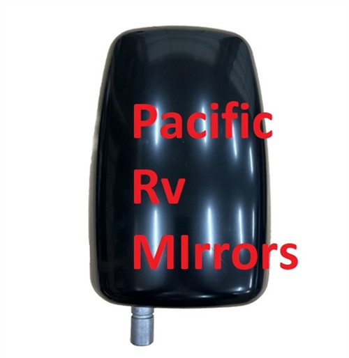 714579 Velvac RV Motorhome Driver Black Mirror Head