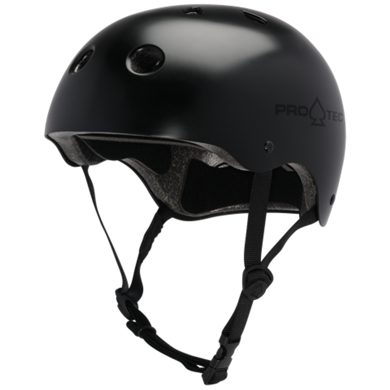 Gloss Black Pro-Tec B2 Bike SXP Bike Skate Helm 
