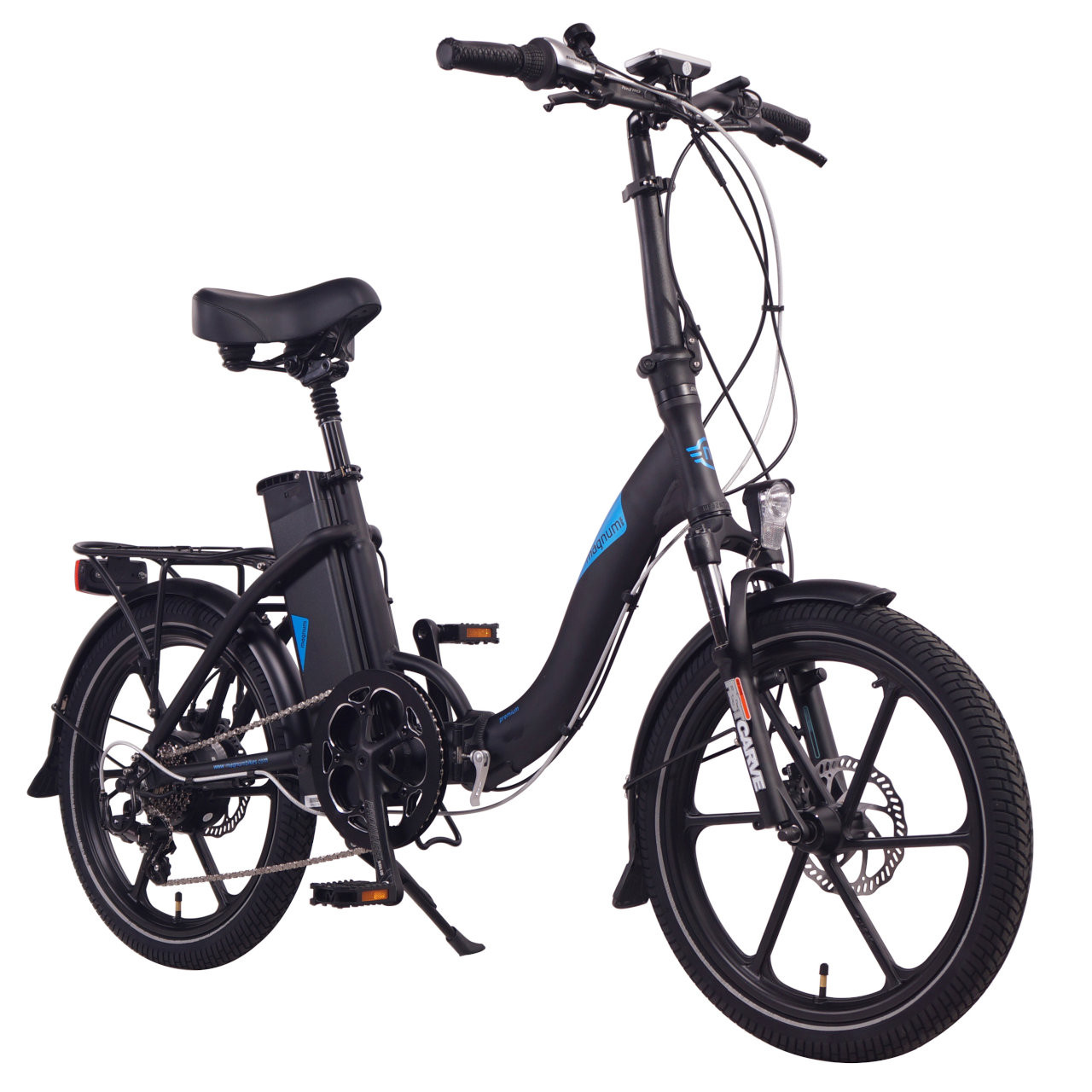 magnum folding e bike