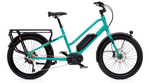 Benno Boost E 10D Step Thru Electric Bike - Aqua Green