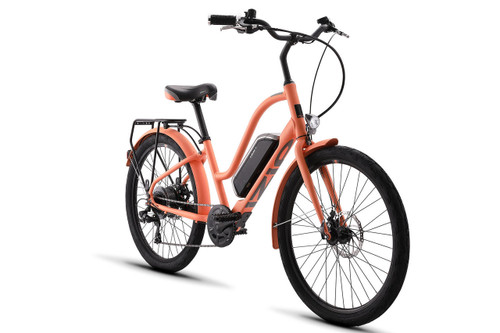 2019 iZip Simi Step Thru Electric Bike - Salmon 2019 iZip Simi Step Thru Electric Bike - Salmon