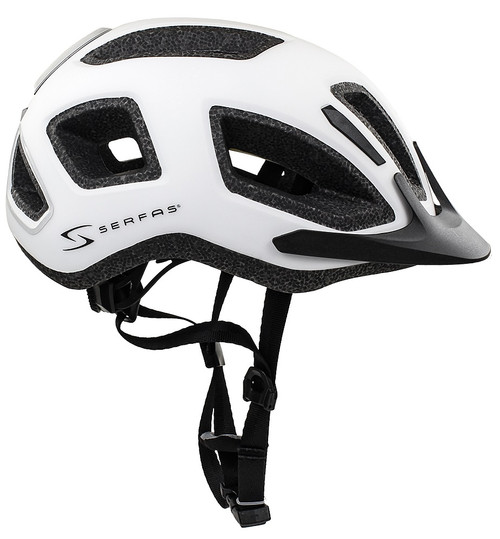 Serfas Metro Helmet - White/Black