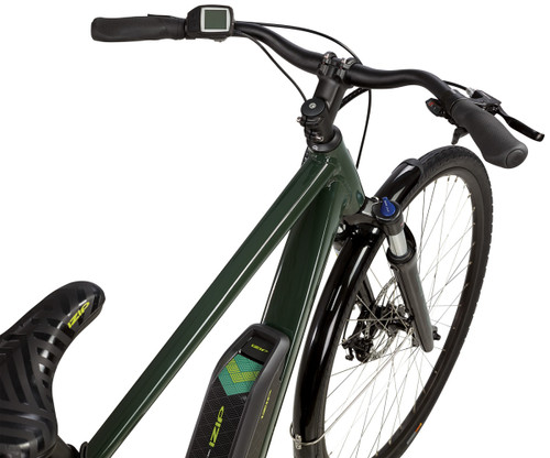 2020 iZip Path + Step Over Electric Bike - Green
