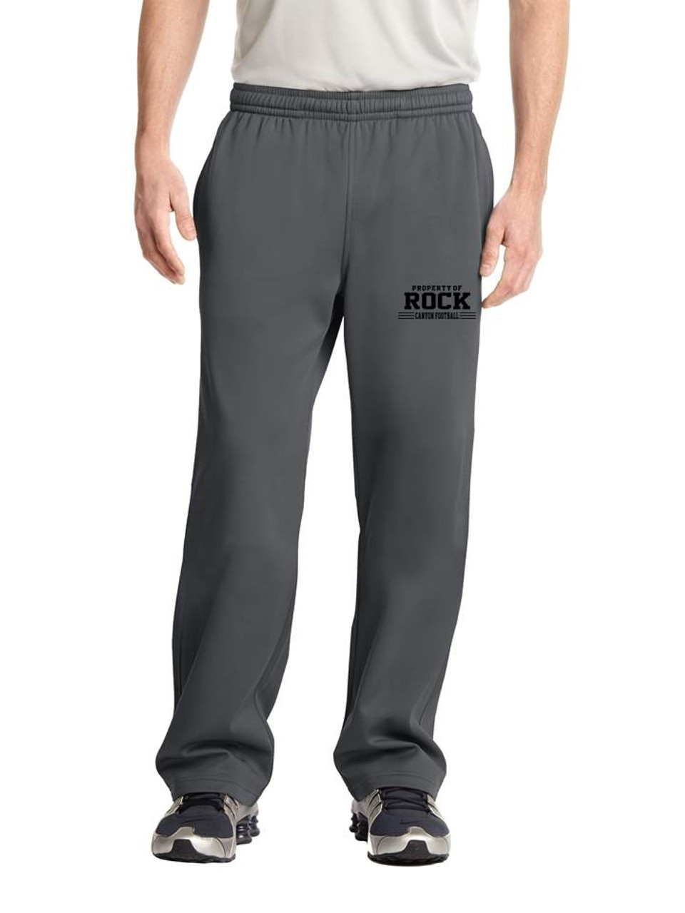 Camp Gray Sport-Tek Performance Sweat Pants - Rock Canyon Football