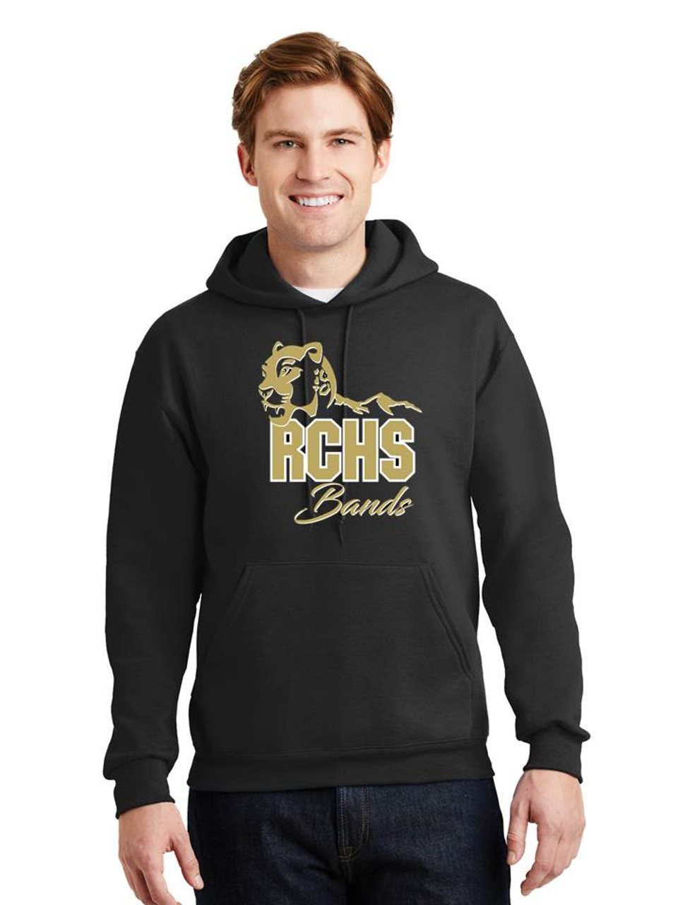 Jerzees black hoodie Clearance