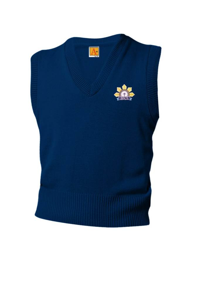 boys navy sweater vest