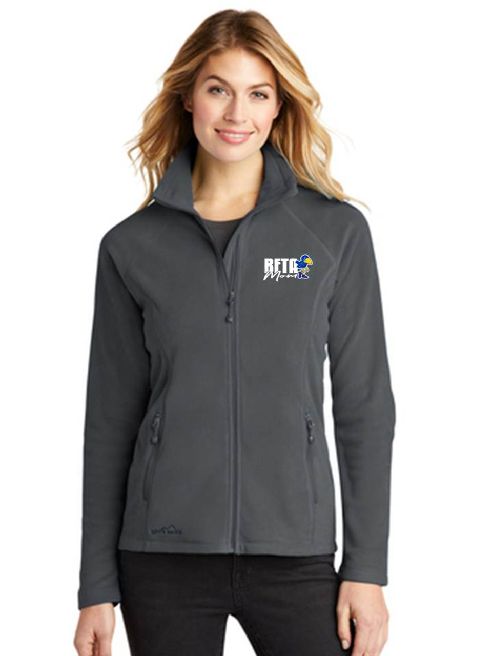 Ladies Eddie Bauer® Full-Zip Microfleece Jacket - BETA