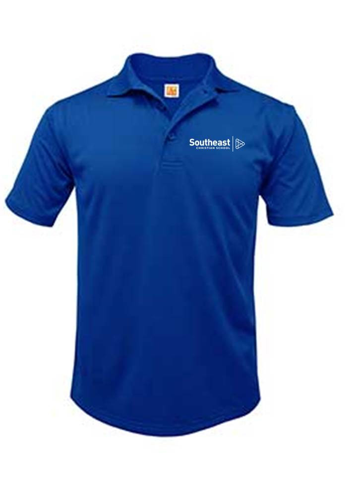 DriFit MoistureWicking Jersey Polo Southeast Christian Logo