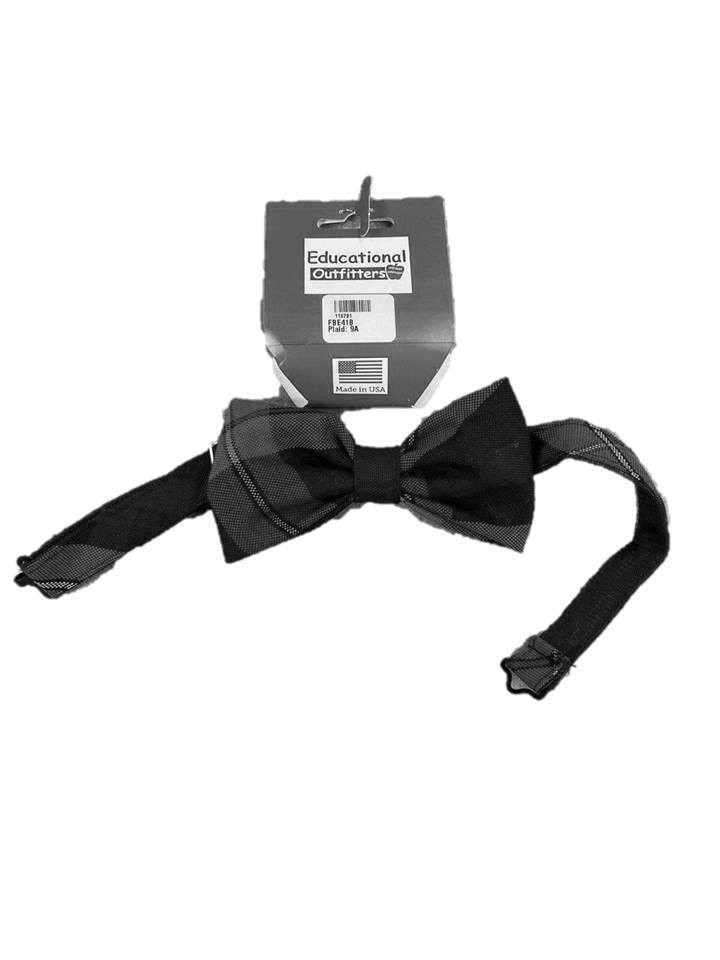 Boys Bow Tie Plaid 3D Educational Outfitters Denver