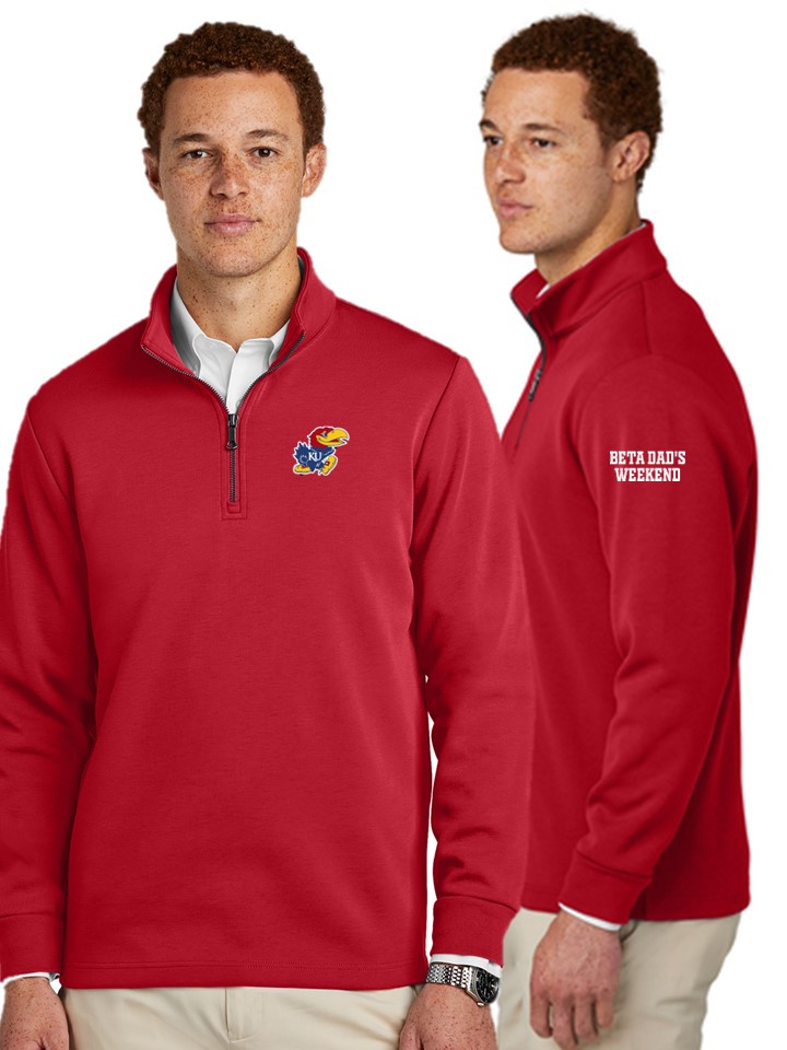 Brooks Brothers® Double-Knit 1/4-Zip - Dad's Weekend - Educational