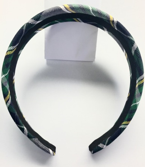Plaid 1b -Padded Headband