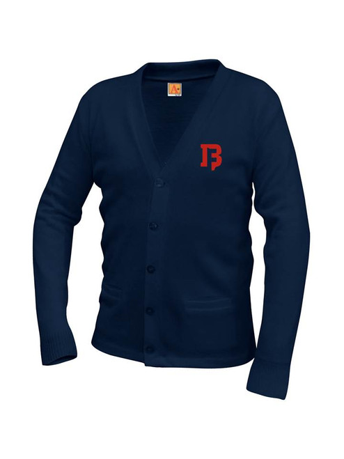 Unisex V-Neck Cardigan Sweater - BFA