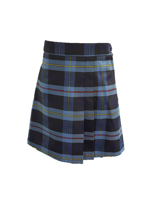 9A Plaid Girls Skort - 2 Pleat Front & Back