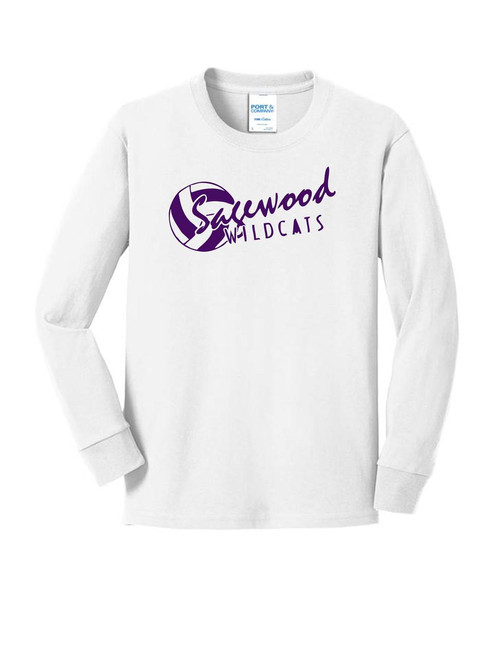 Long Sleeve Cotton Core Tee - Sagewood Volleyball