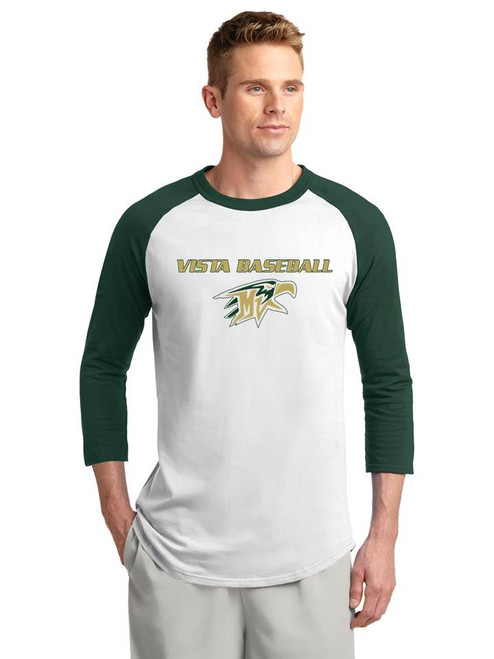 Sport-Tek Color Blocked Raglan - Vista Baseball