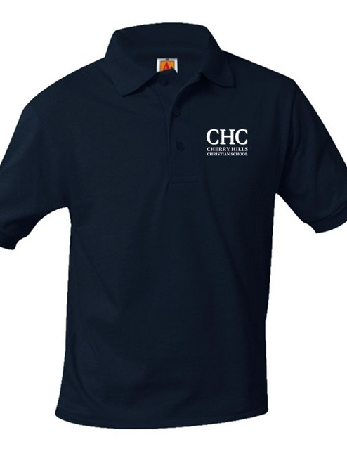 Jersey Short Sleeve Polo Shirt - Cherry Hills