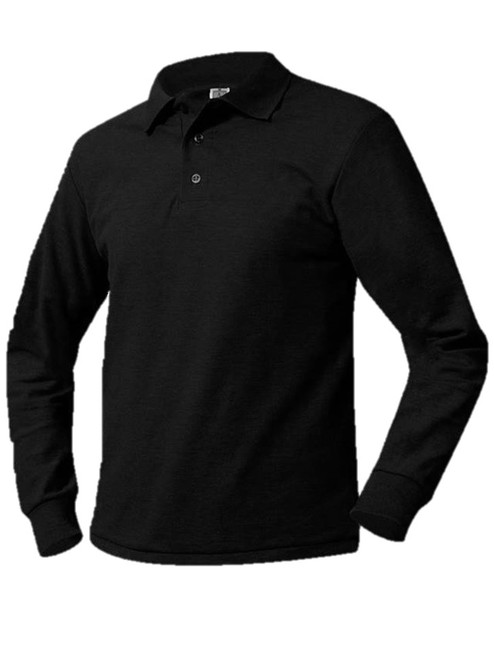 Pique Long Sleeve Polo Shirt - PPA