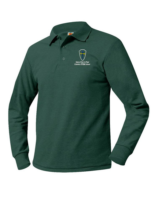 Pique Long Sleeve Polo Shirt -  STPP