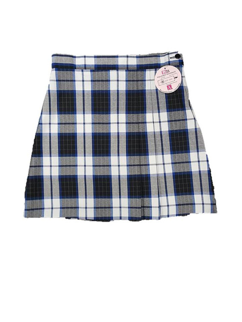 Plaid 114- Girls Skort - 2 Pleat Front & Back