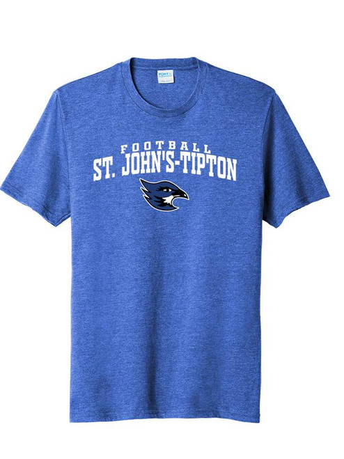Port & Company® Tri-Blend Tee - St Johns Football