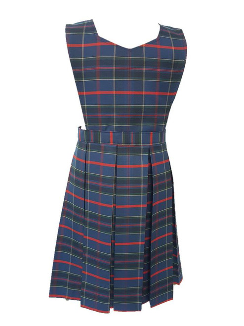 PreK-5th Grade Girls Jumper - Plaid 93