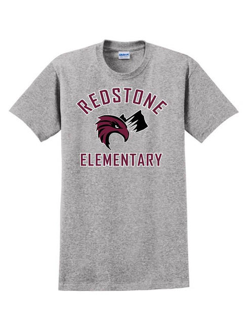 Short Sleeve Cotton Blend T-Shirt - Redstone