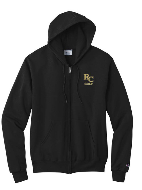Champion PowerBlend Full Zip Hooded Sweatshirt- RC Girls Golf