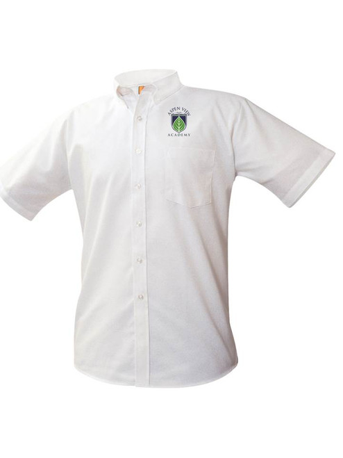 Boys Short Sleeve Oxford Shirt - Aspen View