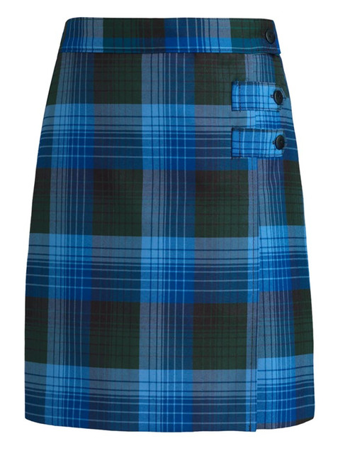 Grades K-4th - 2 Button Tabs  Skort - Plaid 46