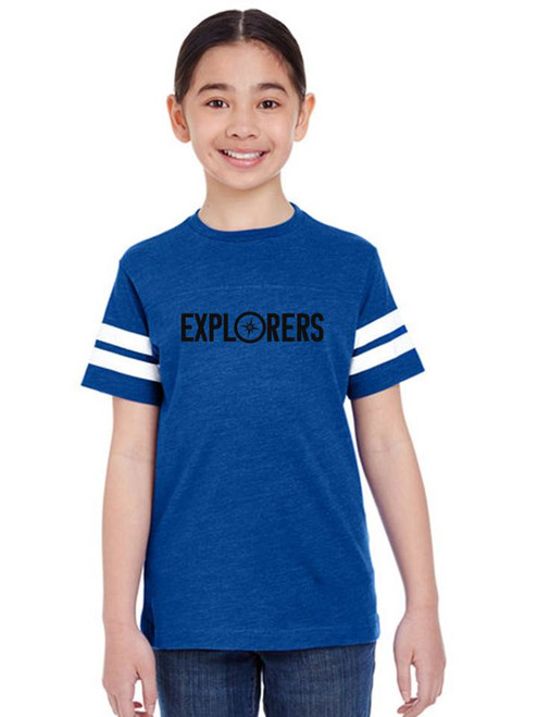 Sport Striped Sleeve in Youth - Heritage Explorers