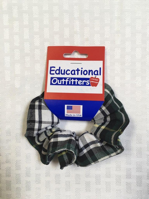 Hair Scrunchie Plaid 45