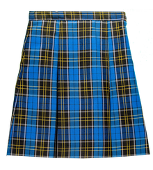 Formal Day - K-5th Grade - Plaid 92 - Girls Skirt - Center Box Pleat