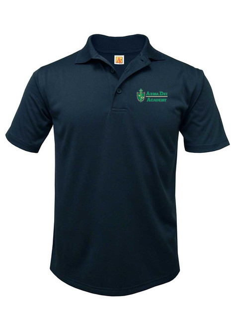 Arma Dei -Navy Dri-Fit Moisture-Wicking Jersey Polo