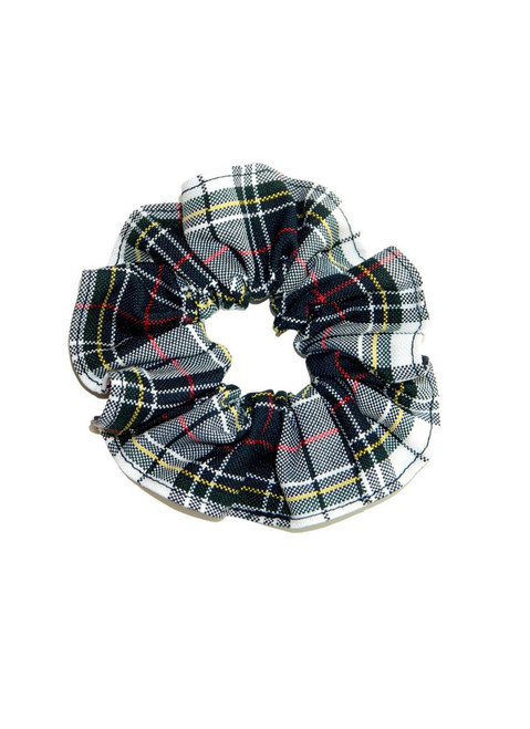 Marymount Plaid 8B Hair Scrunchie