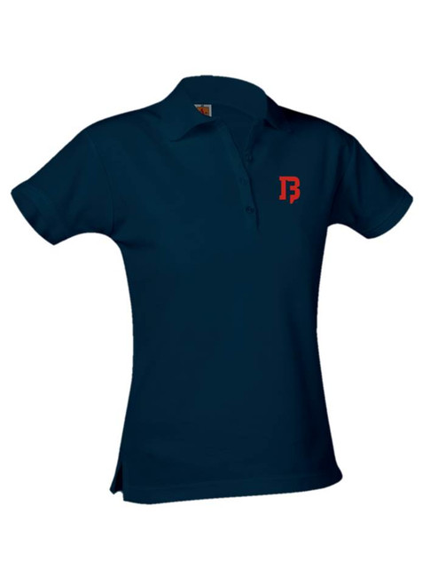 Girls Short Sleeve Jersey Polo - BFA
