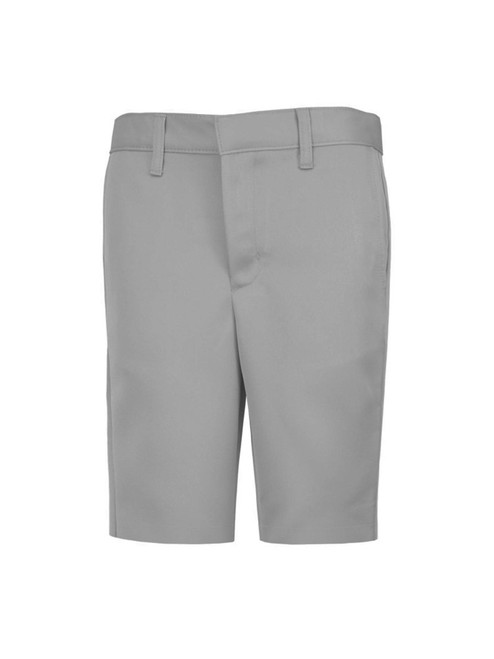 Male Performance Flat Front Shorts -Dolphin Gray