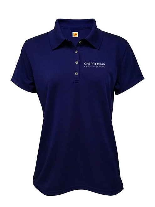 Female Dri-Fit Performance Short Sleeve Polo - Cherry Hills