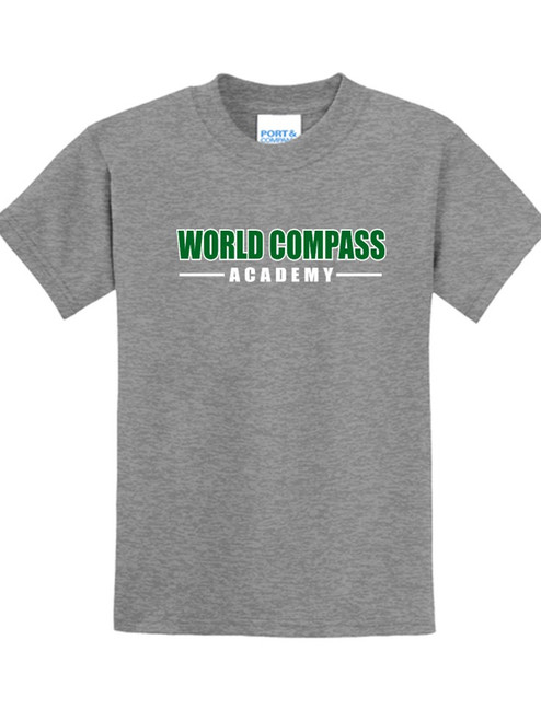 Core Blend T-Shirt - World Compass horiz