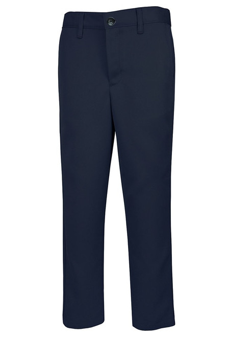 Performance Flat Front Pants - Navy