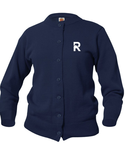 Girls Crewneck Cardigan - Renaissance