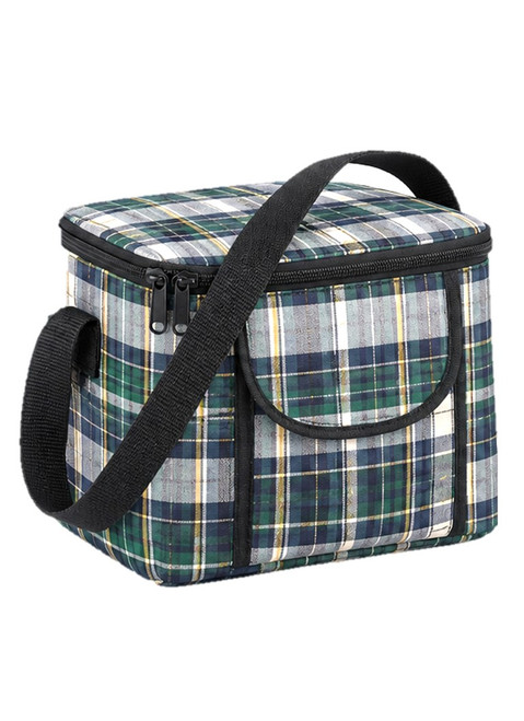 Plaid 1B - Square Lunch Box