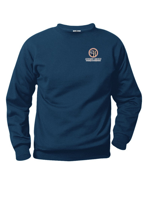 Crewneck Sweatshirt - American Academy - Left Chest