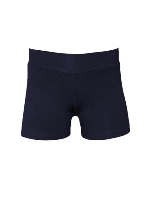 Worn Under Jumpers & Skirts - Girls Navy Bike Shorts