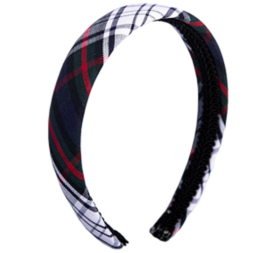 Plaid 50 -Padded Headband