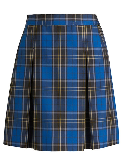 Plaid 92 - Girls Skirt - Center Box Pleat