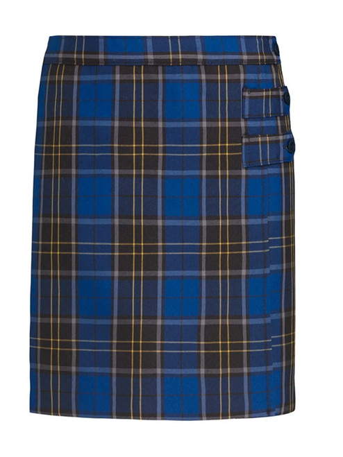 Plaid 92 - Girls Skort - 2 Button Tabs 